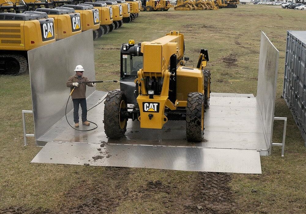 image heavy equipment wash rack